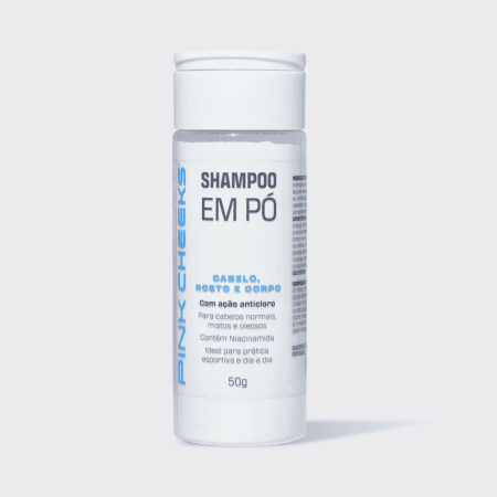 Shampoo em Po 3 em 1 50g Multifuncional - Pink Cheeks