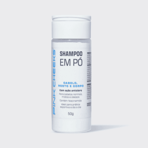 Shampoo em Po 3 em 1 50g Multifuncional - Pink Cheeks