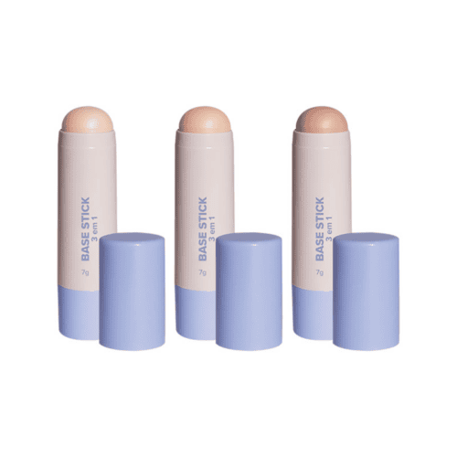 Base Stick 3 em 1 - Tons Claros - Miss Lary