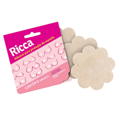ADESIVO PARA PROTECAO DOS MAMILOS DESCARTAVEL 3 PARES - RICCA
