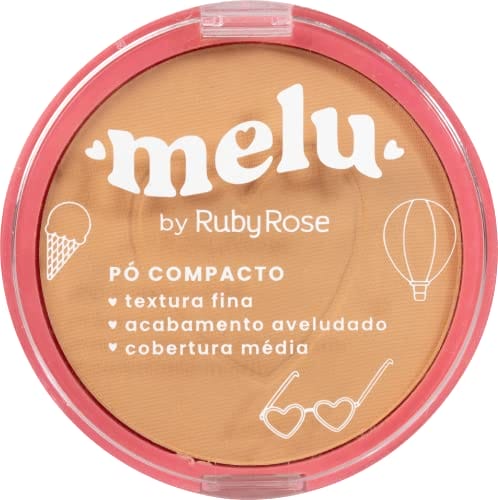 Pó Facial Compacto MC60 - Melu By Ruby Rose