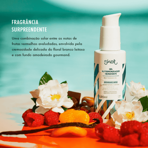 GEL AUTOBRONZEADOR HIDRATANTE 120ML - SKELT