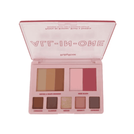Paleta De Bronzer, Blush E Sombra All In One - Ruby Rose