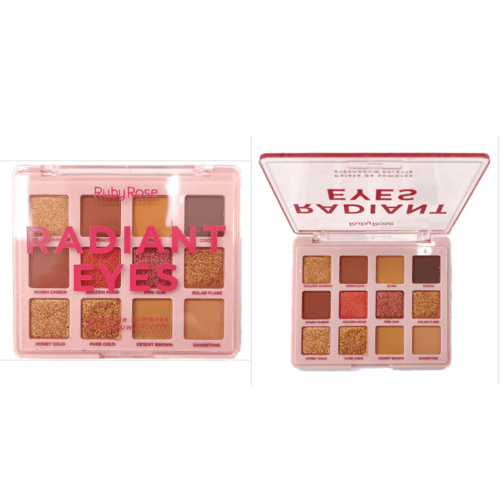 Paleta De Sombras Radiant Eyes - Ruby Rose