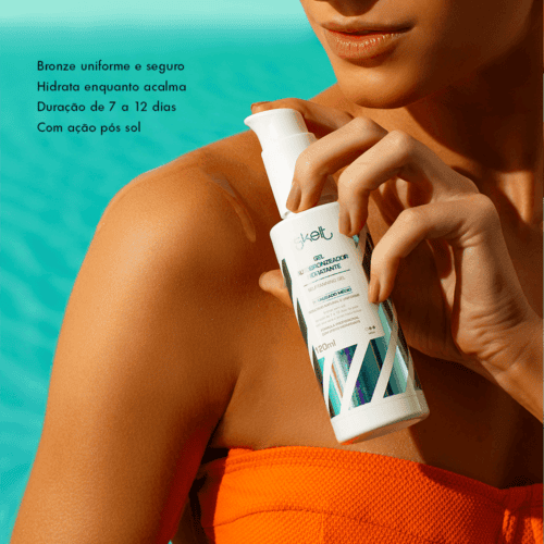 GEL AUTOBRONZEADOR HIDRATANTE 120ML - SKELT