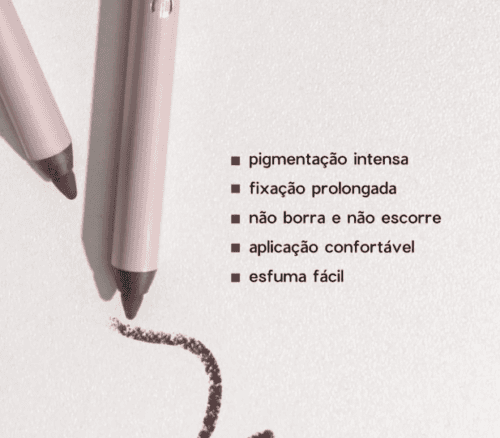 Lápis para Olhos Bordô Eyeliner Ruby - Océane