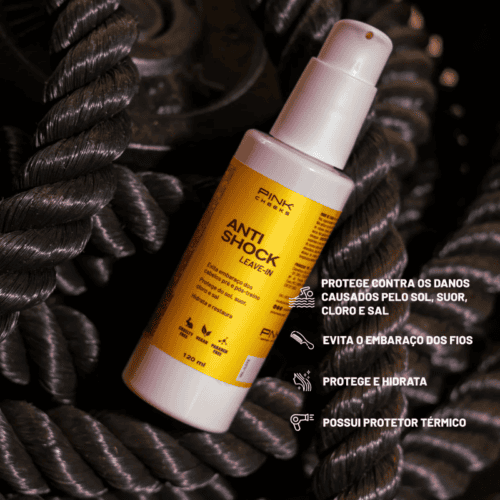 Leave-in Anti Shock Pré Treino 120ml - Pink Cheeks