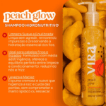 Peach Glow Hidronutricao Shampoo - 200ml - Virá Cosméticos