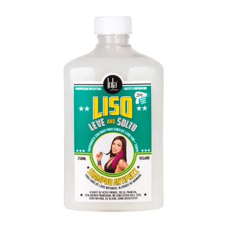 Shampoo Antifrizz Livre, Leve and Solto 250ml - Lola