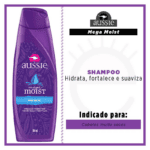 Shampoo Mega Moist Super Hidratação 180ml - Aussie`