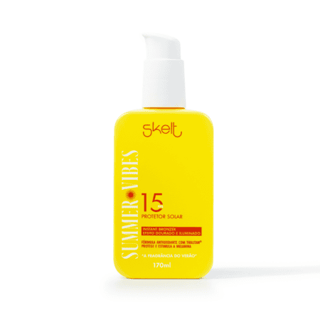 PROTETOR SOLAR SKELT SUMMER VIBES FPS15 170 ML - SKELT