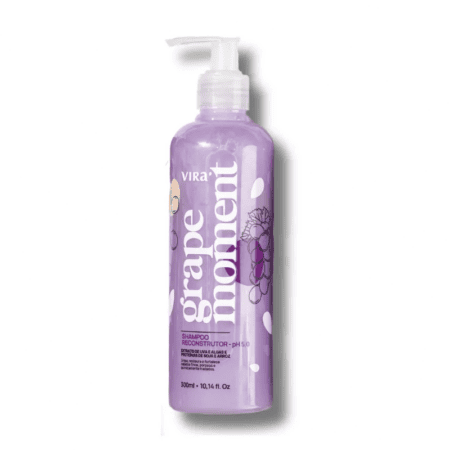 Grape Moment Shampoo Reconstrutor 300ml - Virá Cosméticos