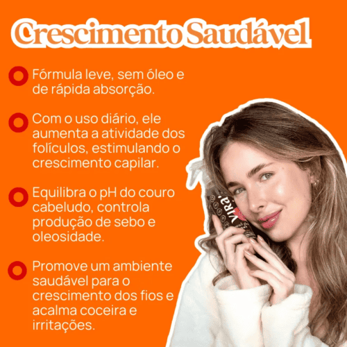 Peach Glow Night Tonico Fortalecedor 200ml - Virá Cosméticos