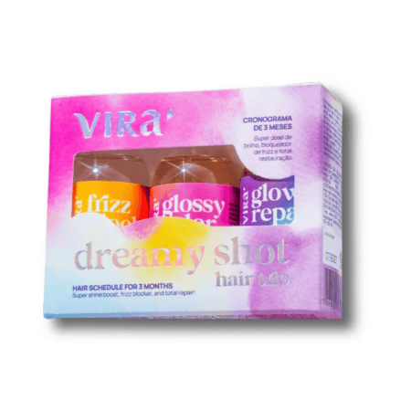 Dreamy Shot Trio de Ampolas Superconcentradas 3x 15ml - Virá Cosméticos