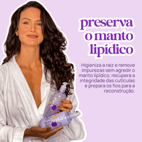 Grape Moment Shampoo Reconstrutor 300ml - Virá Cosméticos