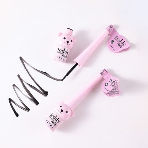 Delineador Líquido Preto Teddy - Vivai