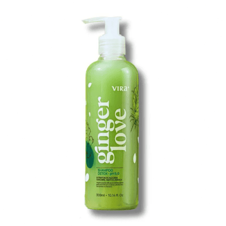 Ginger Love Detox Shampoo - 300ml - Virá Cosméticos