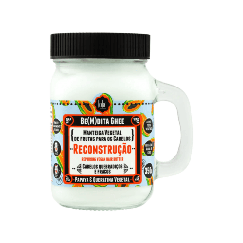 Be(M)dita Ghee Reconstrução Mamão e Queratina Vegetal 350g - Lola