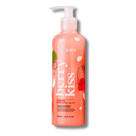 Berry Kiss Shampoo Hidratante 300ml - Virá Cosméticos