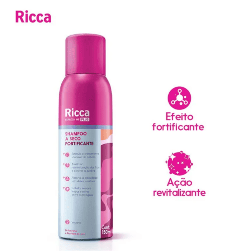 Shampoo a Seco Fortificante 150ml - Ricca