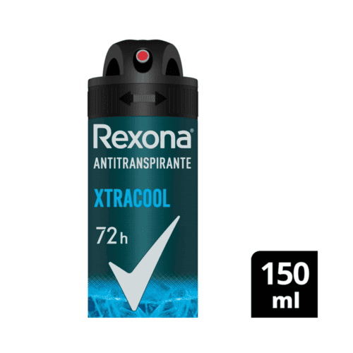Desodorante Antitranspirante Aerosol Masculino Extracool 72 horas 150ml - Rexona