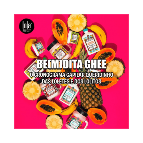 Be(M)dita Ghee Reconstrução Mamão e Queratina Vegetal 350g - Lola
