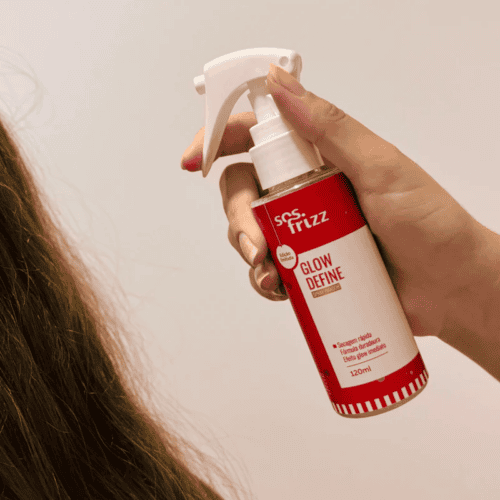 Glow Define Spray Fixador de Penteado 120ml - SOS Frizz