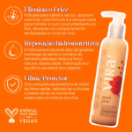 Peach Glow Mascara Condicionante Hidronutritiva 200ml - Virá Cosméticos