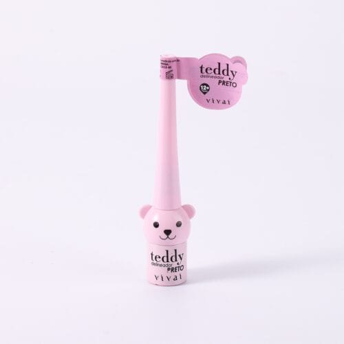 Delineador Líquido Preto Teddy - Vivai