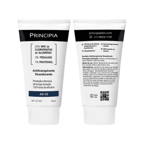 AD02 Desodorante Antitranspirante 70ml - Princípia