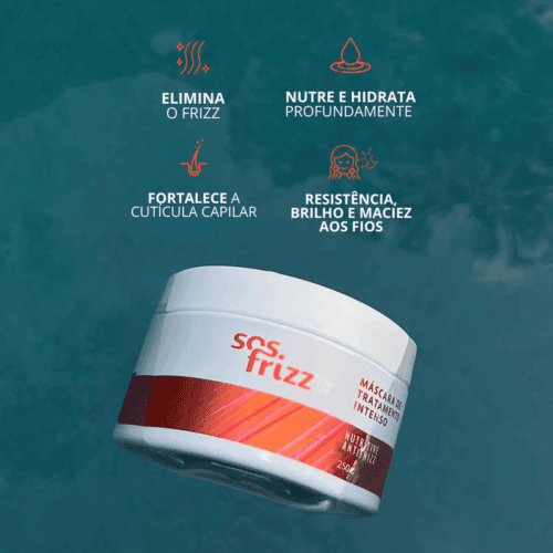 Máscara de Tratamento Nutritive Antifrizz - SOS Frizz