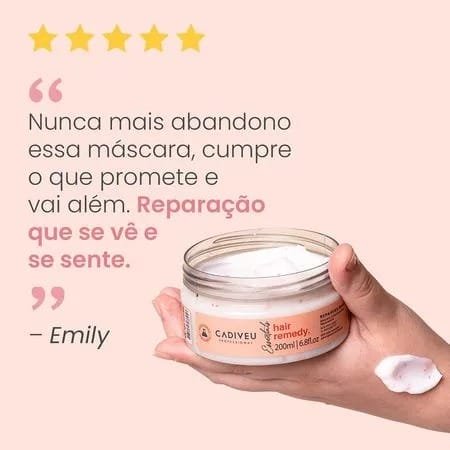 Máscara Capilar Hair Remedy - Cadiveu