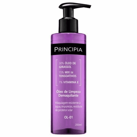Óleo de Limpeza OL-01 Demaquilante 200ml - Principia