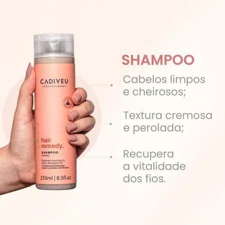 Shampoo Hair Remedy - Cadiveu