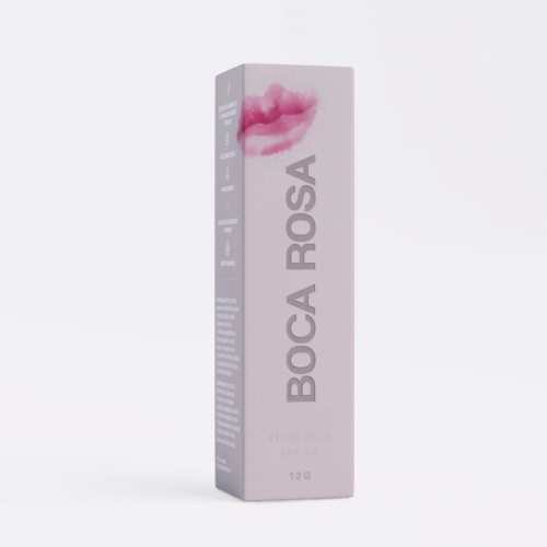 Stick Pele Multifuncional - Boca Rosa