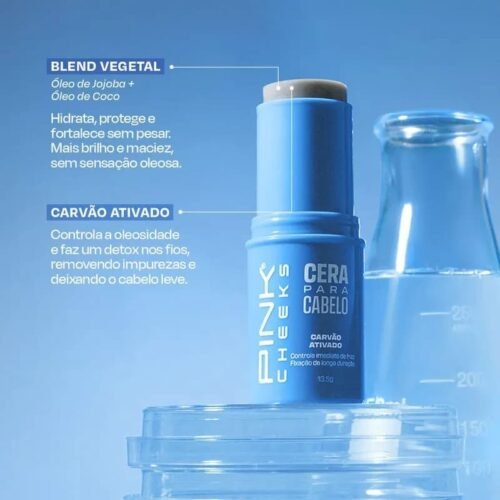 Cera Para Cabelo Anti Frizz By Manu Cit 13,5g - Pink Cheeks