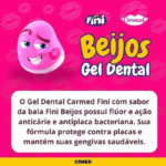 Gel Dental Fini Beijos - Carmed