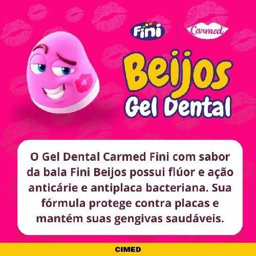 Gel Dental Fini Beijos - Carmed