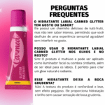 Hidratante Labial  Glitter 3 Em 1 - Carmed