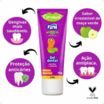 Gel Dental Fini Minhocas Azedinhas - Carmed