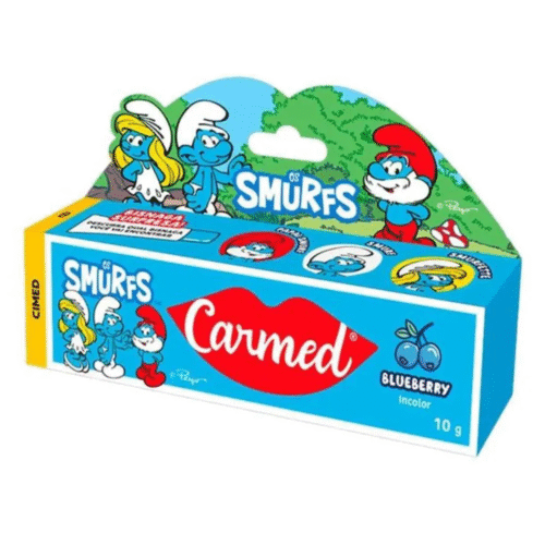 Hidratante Labial Surpresa Smurfs - Carmed