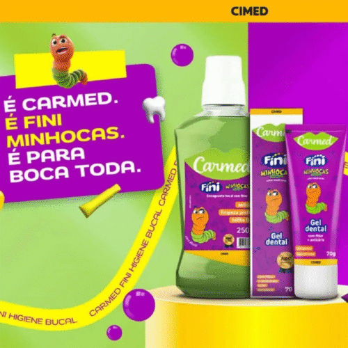 Enxaguante Bucal Fini Minhocas Azedinhas - Carmed