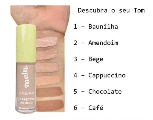 Corretivo Líquido - Melu by Ruby Rose