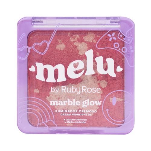 Iluminador Cremoso Marble Glow Space Cruiser - Melu By Ruby Rose