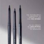 Lápis de Olhos Retrátil Preto - Eyeliner Black - Oceane