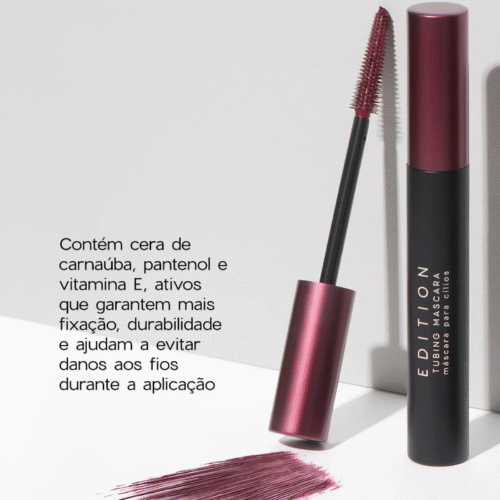 Máscara para Cílios Bordô Tubing Ruby - Oceane