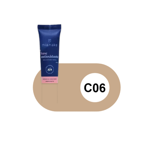 Base Antioxidante Multifuncional Efeito Matte - Mia Make