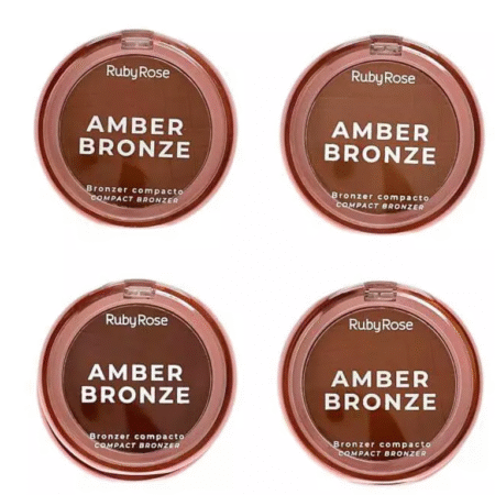 Bronzer  Compacto Amber Bronze - Ruby Rose
