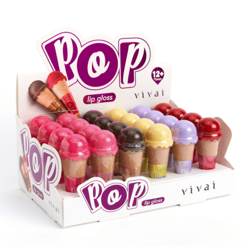 Lip Gloss Casquinha de Sorvete Pop - Vivai