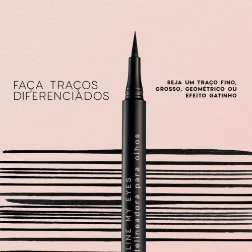 Caneta Delineadora Line My Eyes - Oceáne